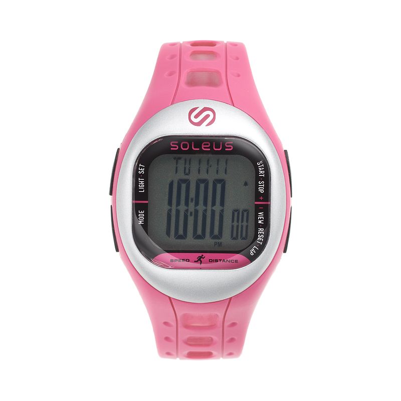 Soleus Women's Tempo Activity Tracker Chronograph Watch, Pink