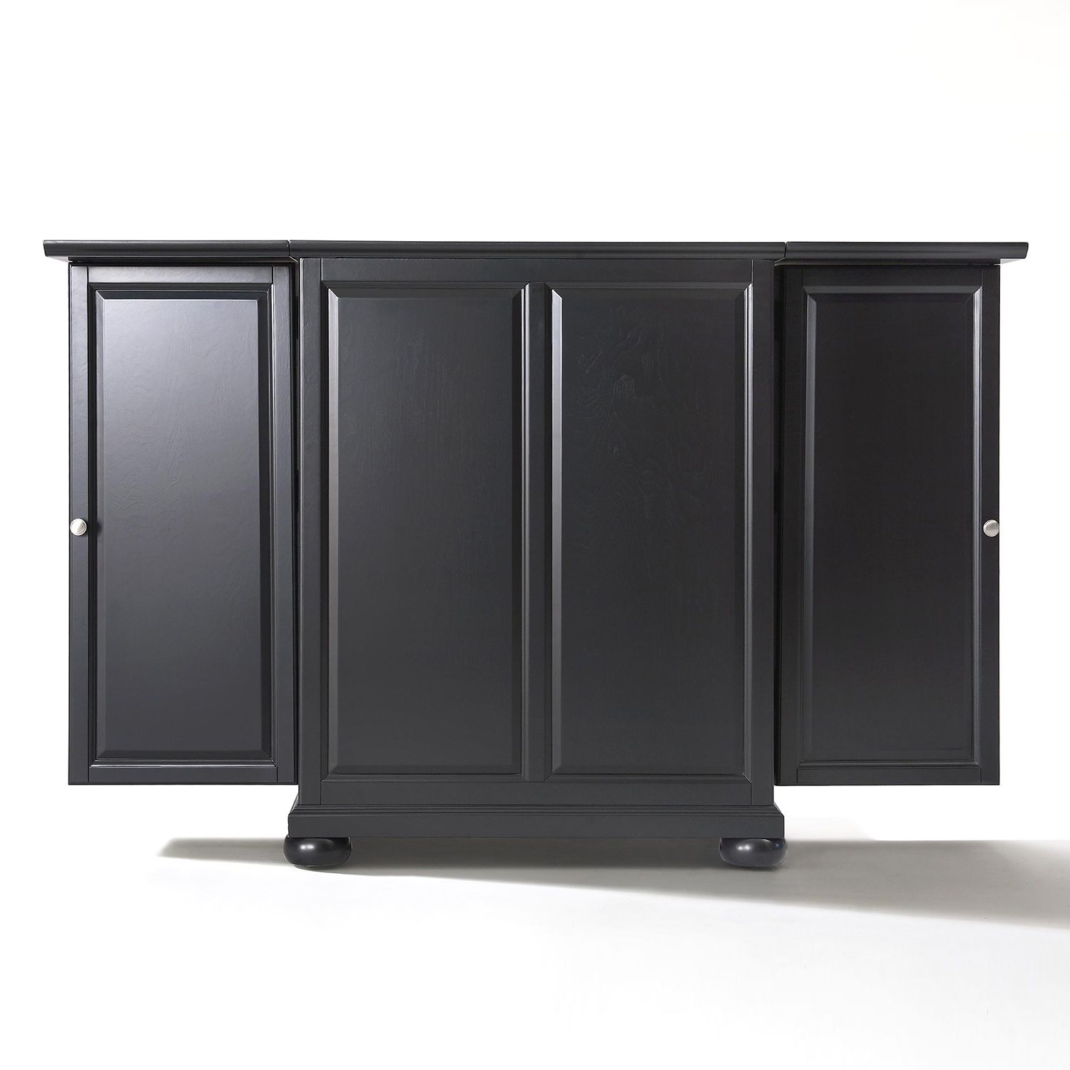 Crosley Furniture Alexandria Expandable Bar Cabinet   2051825 Black