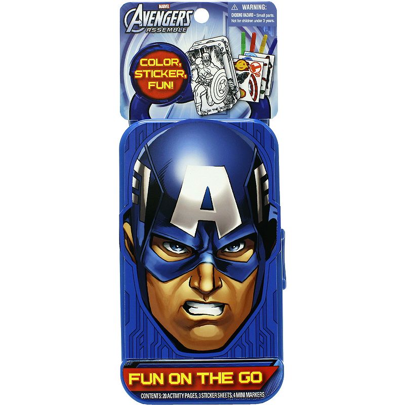 UPC 029116538252 product image for Marvel Avengers Fun On-The-Go Activity Set, Multicolor | upcitemdb.com