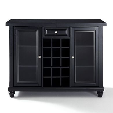 Crosley Cambridge Sliding Top Bar Cabinet