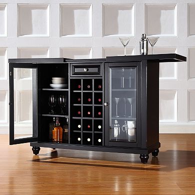 Crosley Cambridge Sliding Top Bar Cabinet