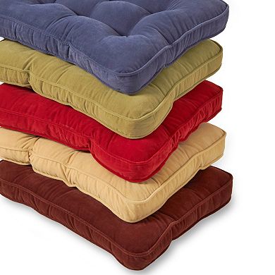 Greendale Home Fashions Jumbo Deluxe Boxed Rocker Seat Cushion