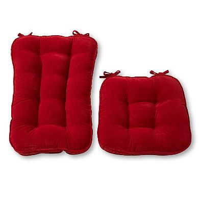 Greendale Home Fashions Jumbo Deluxe Boxed Rocker Seat Cushion
