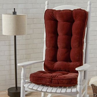 Greendale Home Fashions Jumbo Deluxe Boxed Rocker Cushion Set