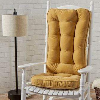Greendale Home Fashions Jumbo Deluxe Boxed Rocker Cushion Set