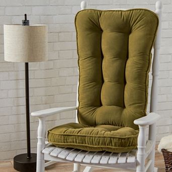 Greendale Home Fashions Jumbo Deluxe Boxed Rocker Cushion Set