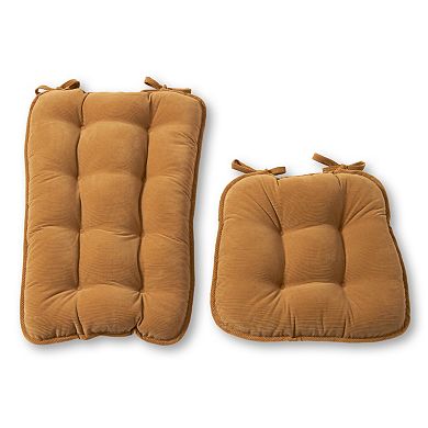 Greendale Home Fashions Jumbo Deluxe Bound Rocker Cushion Set