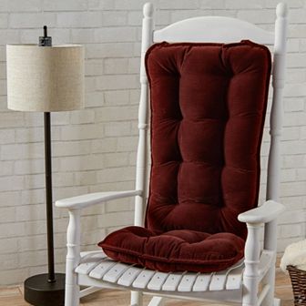 Greendale Home Fashions Jumbo Deluxe Bound Rocker Cushion Set
