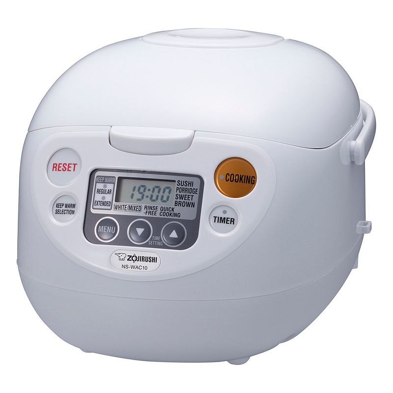 Zojirushi 5.5-cup Rice Cooker and Warmer, White