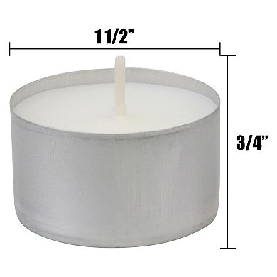 200-piece Fragrance Free Tealight Set