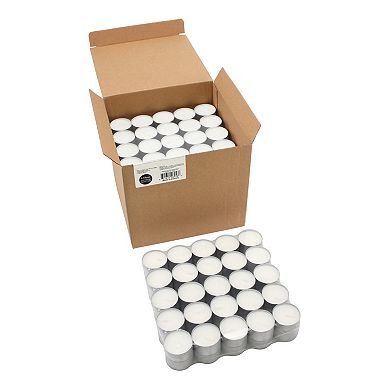 200-piece Fragrance Free Tealight Set