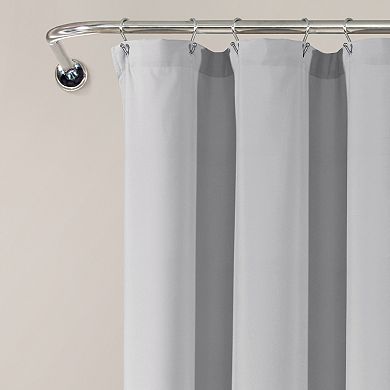 Lush Decor Avery Fabric Shower Curtain