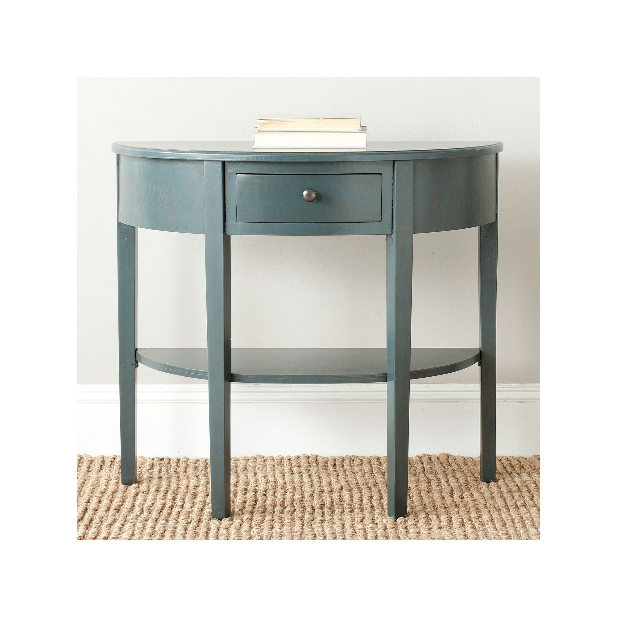 Safavieh Abram Console Table, Dark Blue