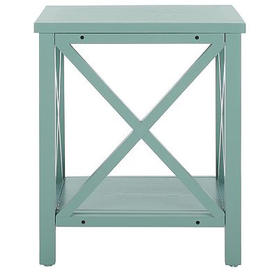 Safavieh Candence Cross Back End Table