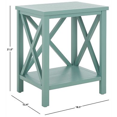 Safavieh Candence Cross Back End Table