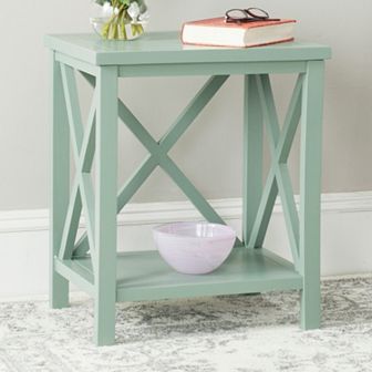 Safavieh Candence Cross Back End Table