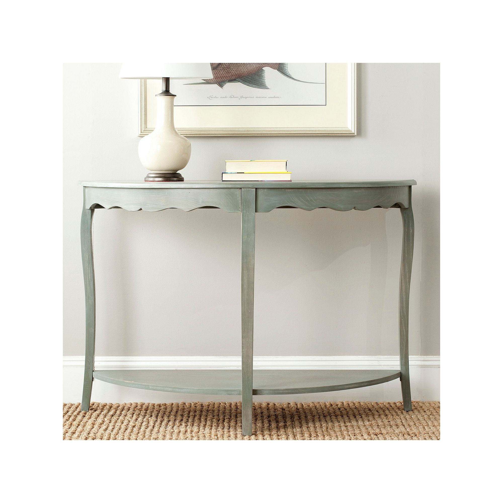 Safavieh Christina Console Table, Ash Gray