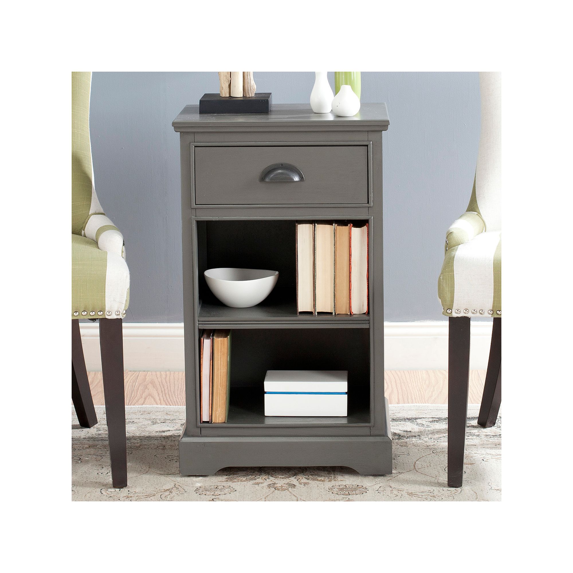 Safavieh Griffin End Table, Gray