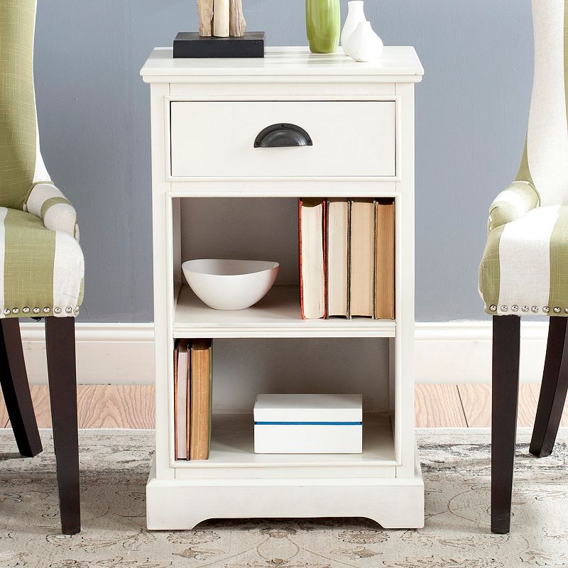 Safavieh Griffin End Table, White