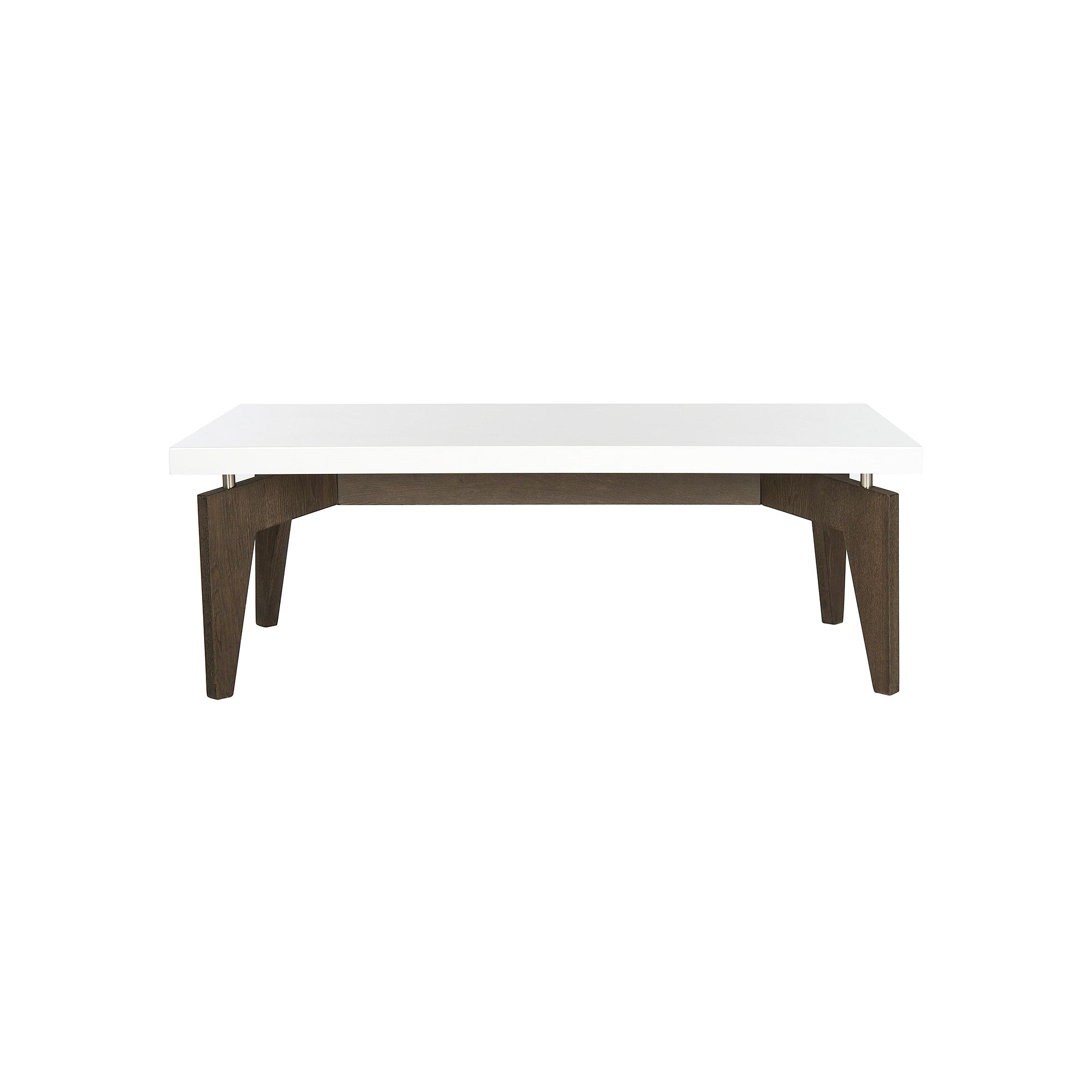 Safavieh Josef Lacquer Coffee Table, Brown White