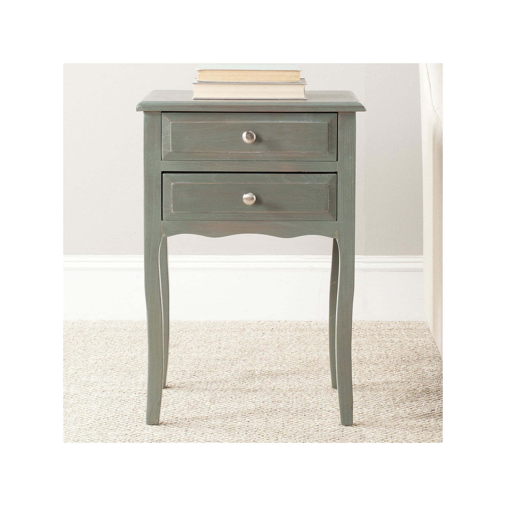Safavieh Lori End Table, Green Gray