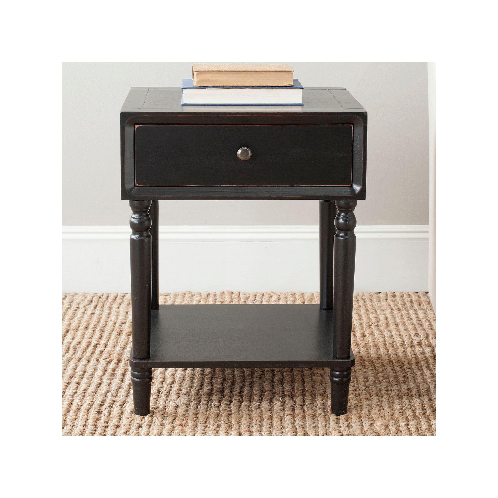 Safavieh Siobhan Nightstand, Black