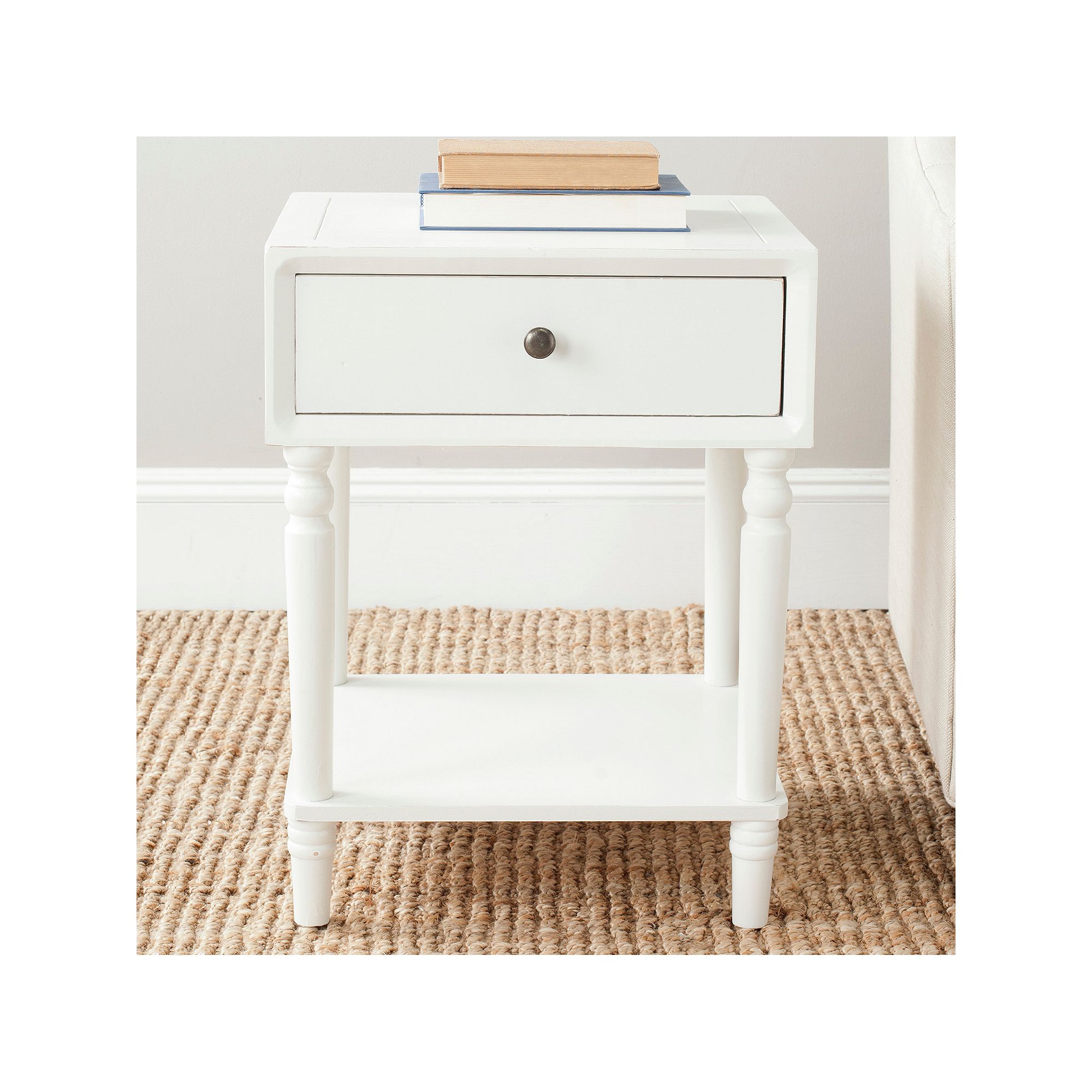 Safavieh Siobhan Nightstand, Off White
