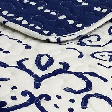 Lush Decor Monique Reversible Quilted Throw