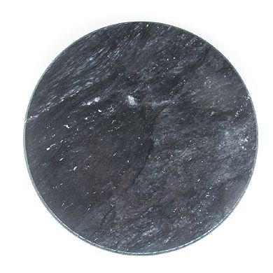 Fox Run 12-in. Black Marble Lazy Susan