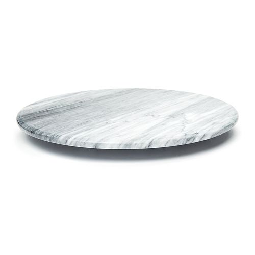 Fox Run White Marble 12in. Lazy Susan