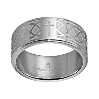 Gold LLC Stainless Steel Infinity Band - Men
