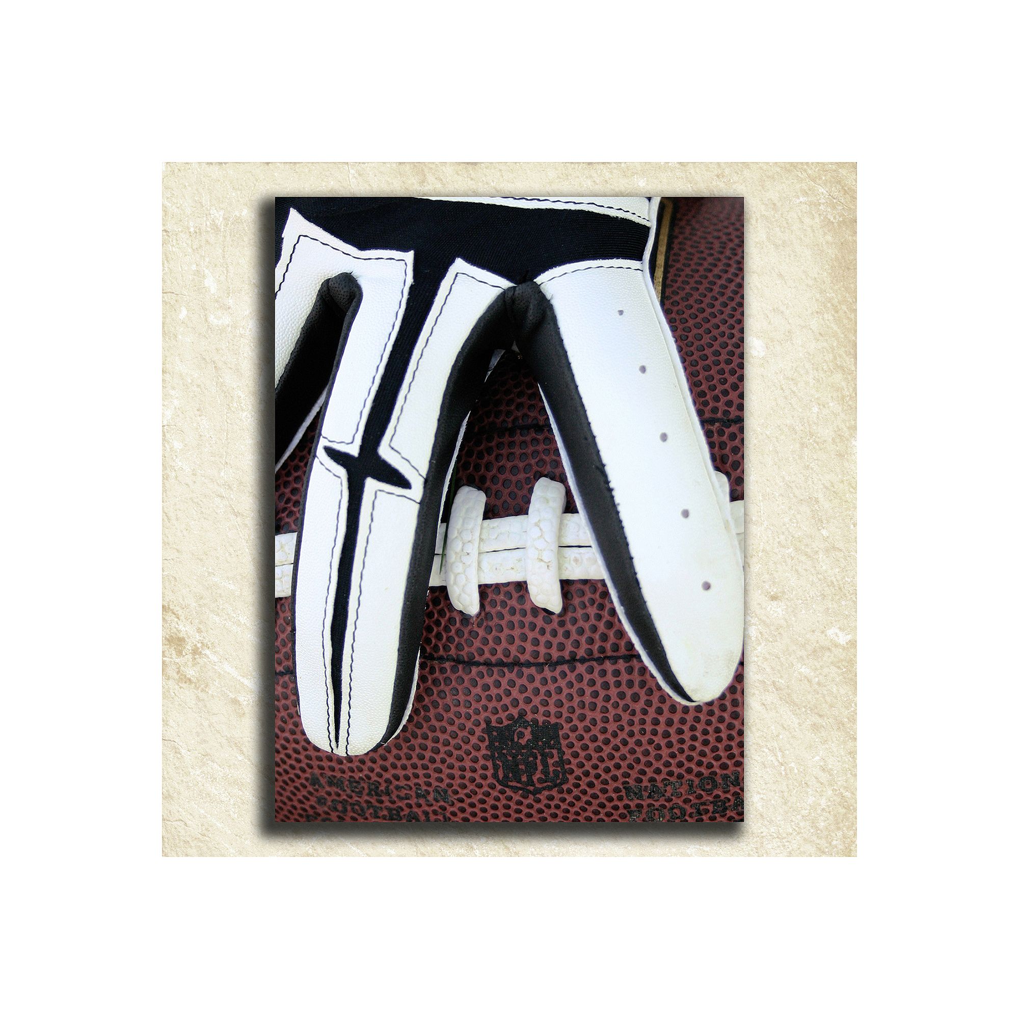 Football Alphabet Wall Art