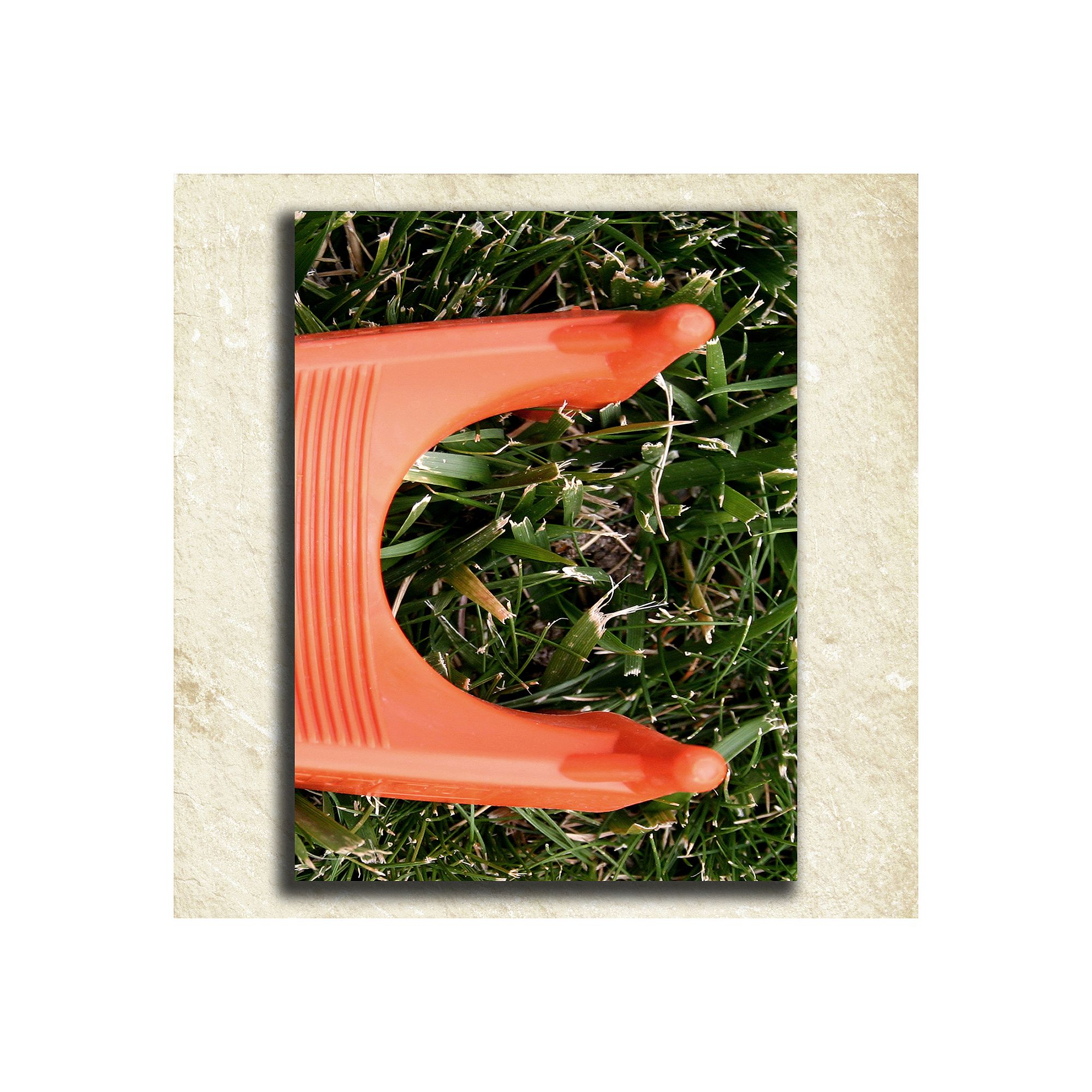 Football Alphabet Wall Art, C