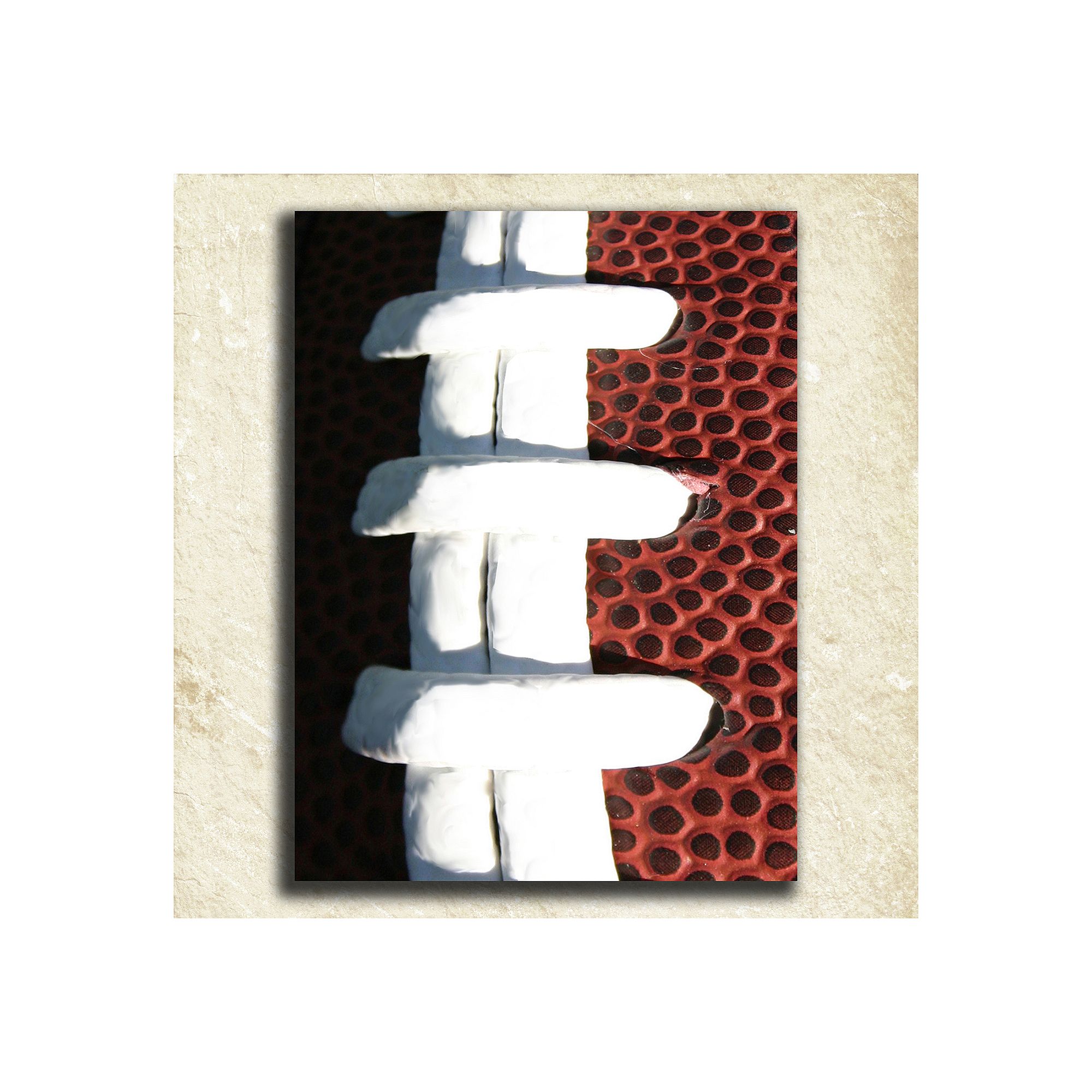 Football Alphabet Wall Art