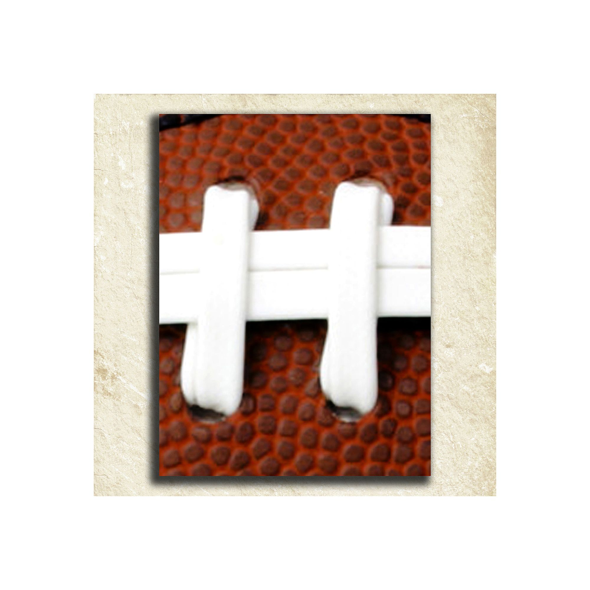 Football Alphabet Wall Art