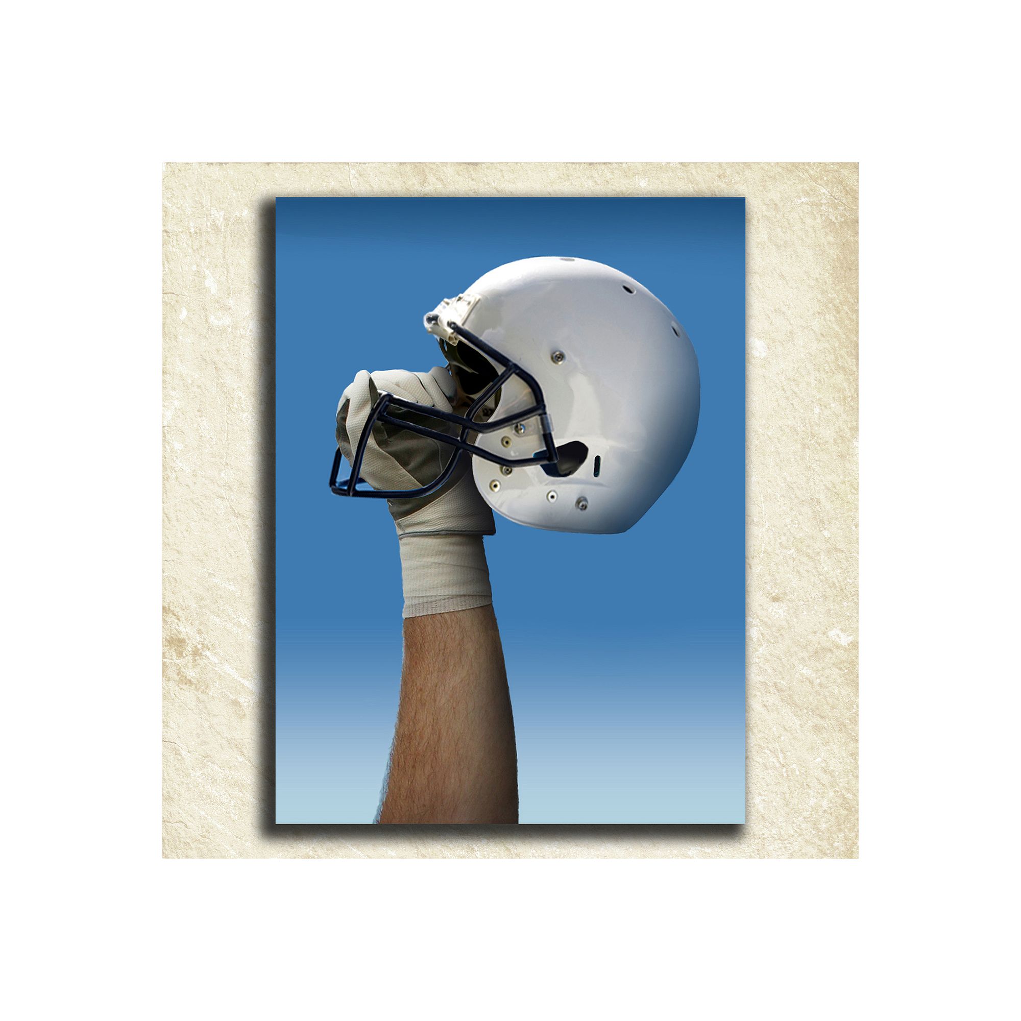 Football Alphabet Wall Art