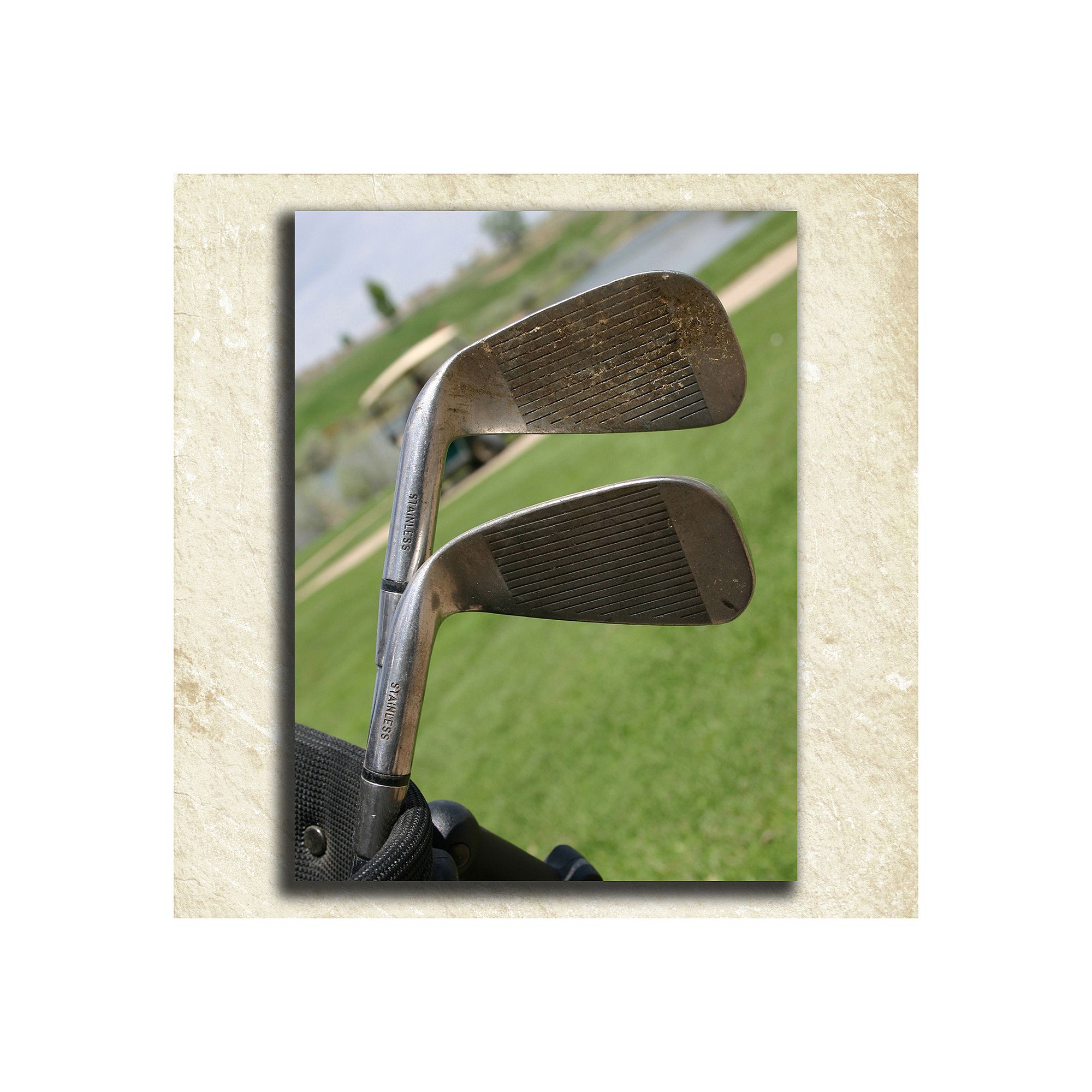 Golf Alphabet Wall Art