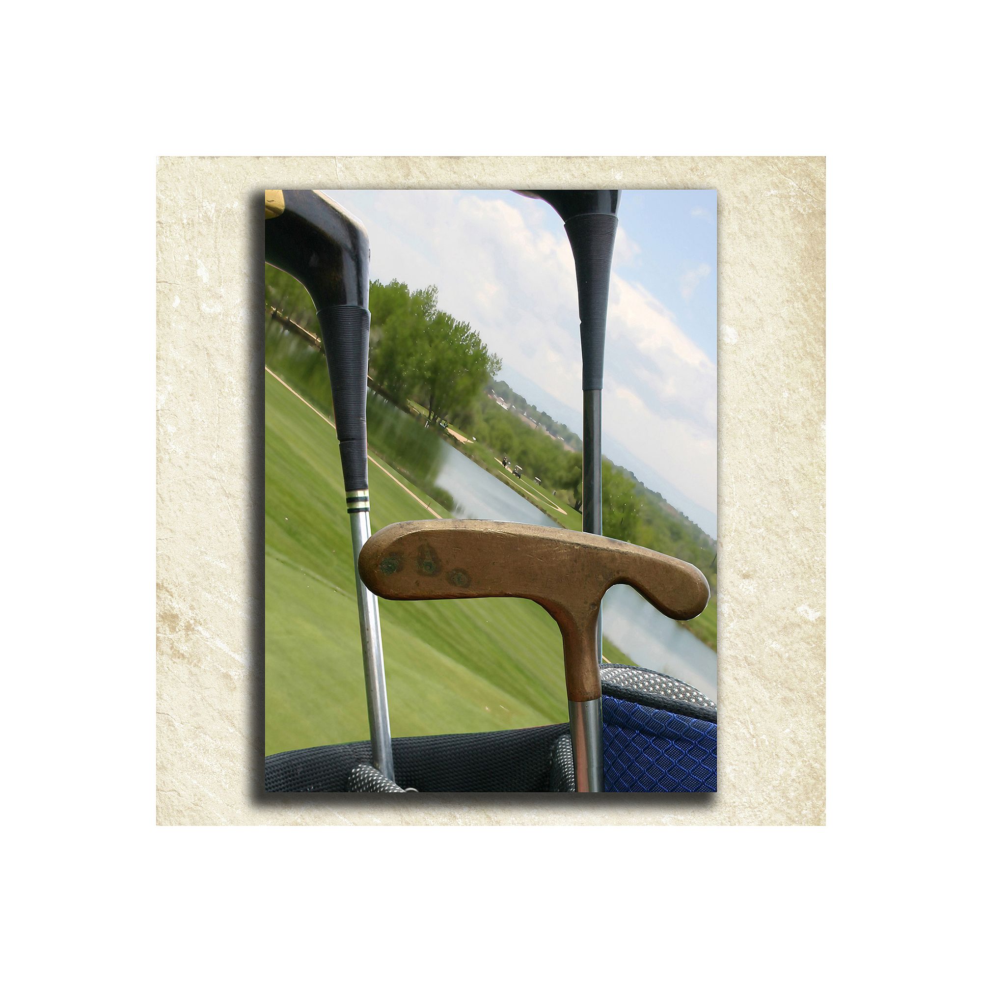 Golf Alphabet Wall Art