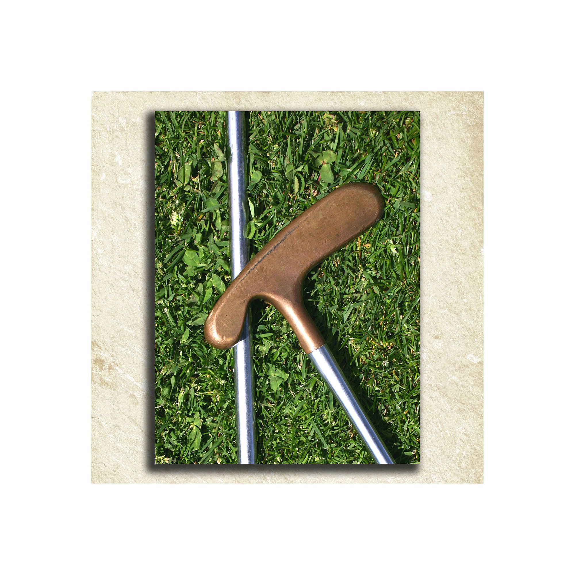 Golf Alphabet Wall Art, K