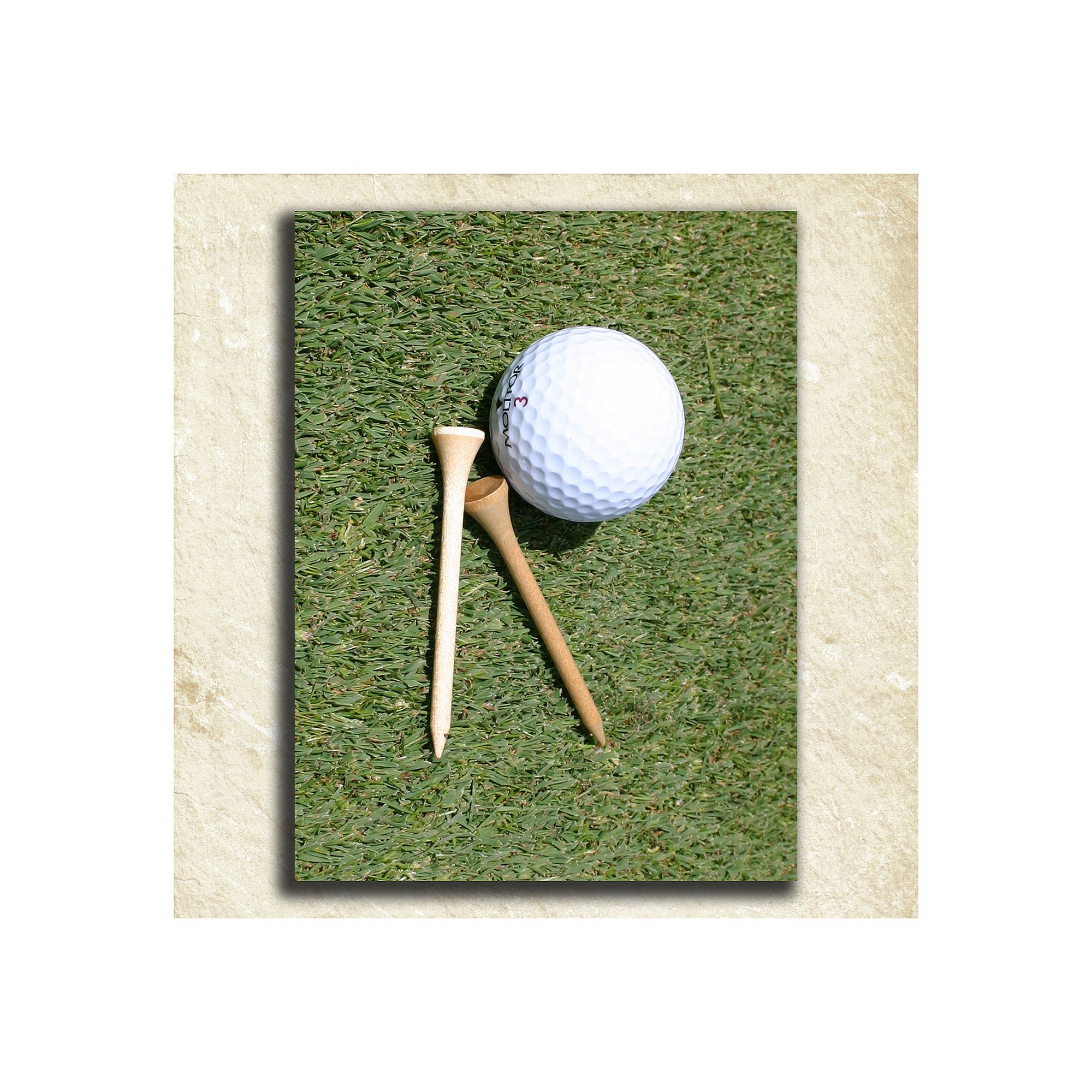 Golf Alphabet Wall Art