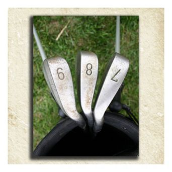 ''Golf'' Alphabet Wall Art