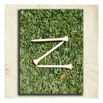 ''Golf'' Alphabet Wall Art