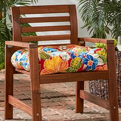 Greendale Home Fashions 20 x 20 in. Outdoor Seat Cushion Coral Solid