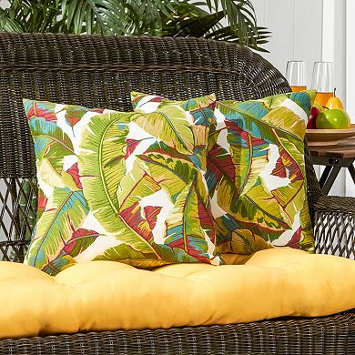 Greendale Home Fashions 2-piece Outdoor Throw Pillow Set