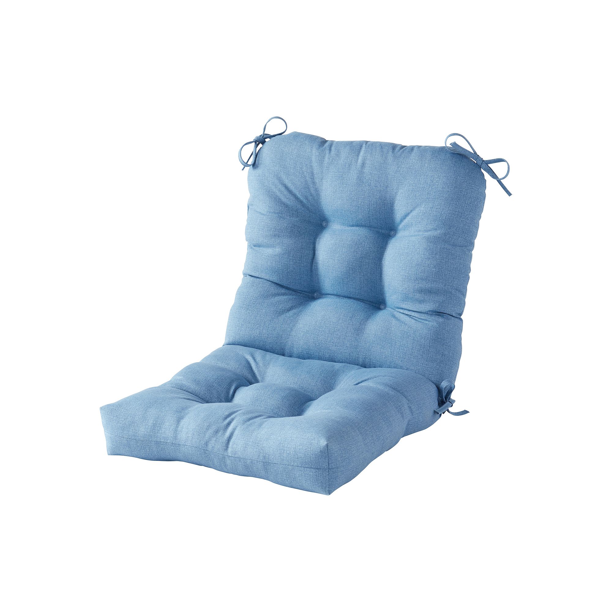 Greendale Home Fashions Outdoor Seat & Back Cushion, Blue