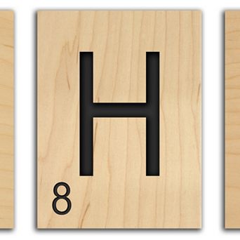 ''Game Tile'' Alphabet Wall Art