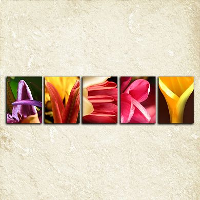 ''Flower'' Alphabet Wall Art