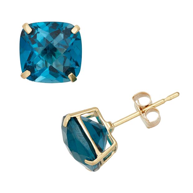 Kohls hot sale blue earrings