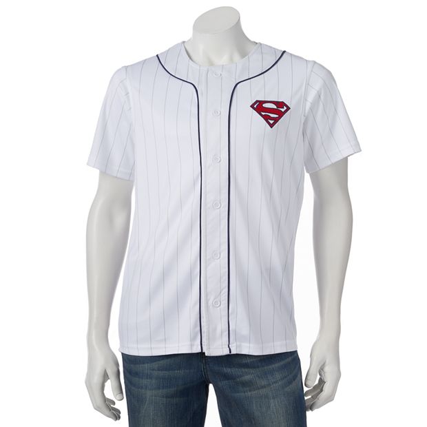 Superman Baseball Jersey - Men