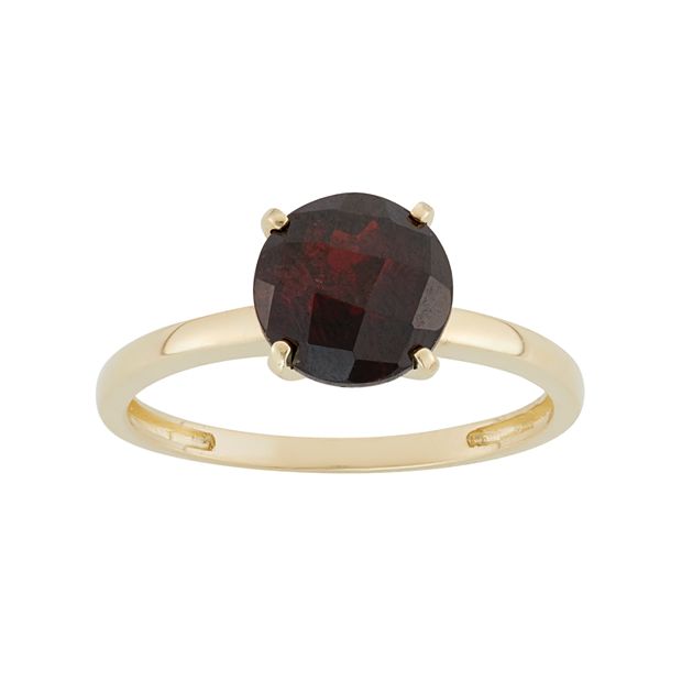 Kohls deals garnet ring